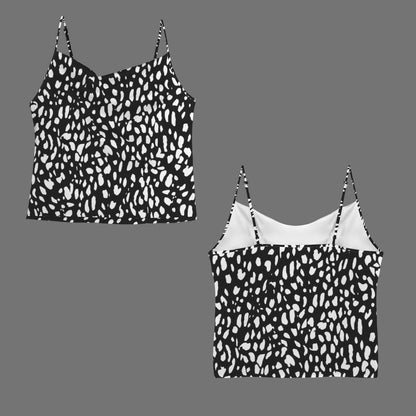 blk wht cami
